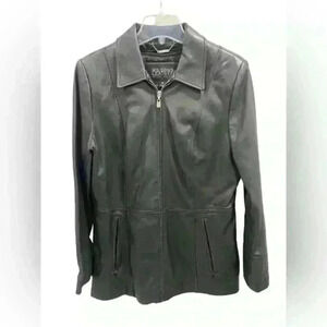 Wilson Leather Pelle Studio Thinsulate‎ Ultra Leather Women’s Coat Size Medium